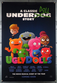 UGLYDOLLS (2019) 28556 STX Entertainment Original U.S. One Sheet Poster (27x40) Double Sided  Very Fine