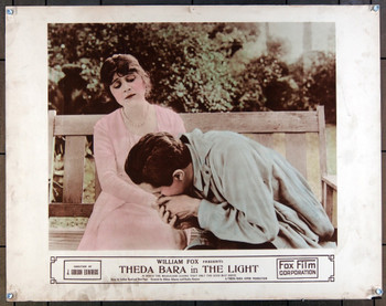 LIGHT, THE (1919) 26023     THEDA BARA Fox Film Corporation Original U.S. Half-Sheet Poster (22x29)  Never Folded  Good Condition