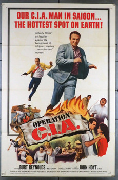 OPERATION C.I.A. (1965) 3535 Allied Artists Original U.S. One-Sheet Poster (27x41) Folded  Very Fine