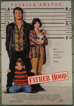 FATHER HOOD (1993) 5324 Hollywood Pictures U.S. One-Sheet Poster (27x41) Rolled  Very Fine