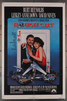 ROUGH CUT (1980) 1508 Paramount PIctures Original U.S. One-Sheet Poster (27x41) Folded  Good Condition