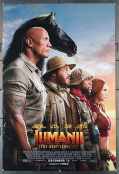 JUMANJI: THE NEXT LEVEL (2019) 28869 Columbia PIctures Original U.S. One-Sheet Poster (27x40) Rolled  Double-Sided