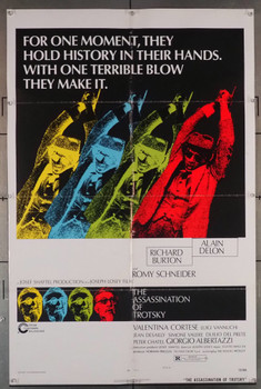 ASSASSINATION OF TROTSKY, THE (1972) 1165 Cinerama Releasing Original U.S. One-Sheet Poster (27x41) Folded  Fine Condition