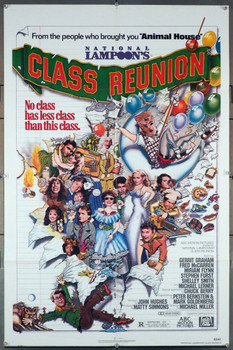 CLASS REUNION (1982) 4196 Movie Poster    20th Century Fox Original U.S. One-Sheet Poster (27x41) Folded  Fine Plus Condition