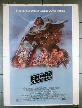 STAR WARS: EPISODE V - EMPIRE STRIKES BACK, THE (1980) 3982 Movie Poster Rolled 30x40  20th Century Fox Original U.S. Style B Rolled 30x40 Movie Poster