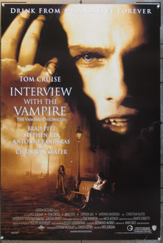 INTERVIEW WITH THE VAMPIRE: THE VAMPIRE CHRONICLES (1994) 6208 REPRODUCTION POSTER  REPRODUCTION POSTER  27X40  Zig Zag Hi Grade Repro