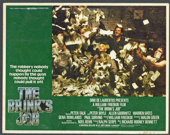 BRINK'S JOB, THE (1978) 9338   Peter Falk   Paul Sorvino   Lobby Card Original U.S. Scene Lobby Card (11x14)  Very Good, Theater-Used Condition