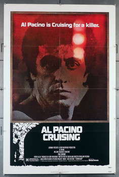 CRUISING (1980) 29182   Al Pacino Movie Poster Original U.S. One-Sheet Poster (27x41) Folded  Fine Plus Condition