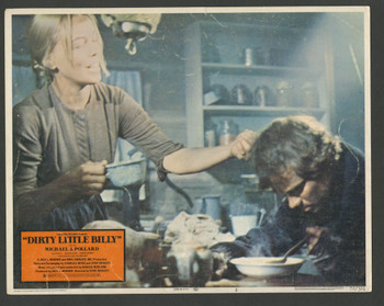 DIRTY LITTLE BILLY (1972) 8404 Michael J. Pollard Lobby Card as Billy the Kid Original U.S. Scene Lobby Card (11x14) Average Used Condition DIRTY LITTLE BILLY (1972) 8404 Michael J. Pollard Lobby Card as Billy the Kid Original U.S. Scene Lobby Card (11x14) Average Used Condition