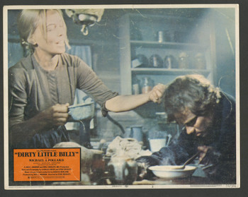 DIRTY LITTLE BILLY (1972) 8404  Michael J. Pollard Lobby Card   as Billy the Kid Original U.S. Scene Lobby Card (11x14)  Average Used Condition