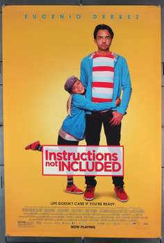INSTRUCTIONS NOT INCLUDED (2013) 29410   Andres Vasquez  Loreta Peralta  Movie Poster Original U.S. One-Sheet Poster (27x40)  Rolled  Fine Plus Condition  Theater-Used