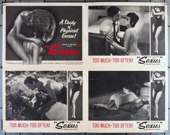ENFER DANS LA PEAU, L' (1965) 12062  American Title is SEXUS  Director Jose Benazeraf Original U.S. Half-Sheet Poster (22x28)  Folded  Very Good Plus Condition