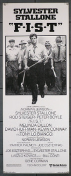 F.I.S.T. (1978) 12269  Movie Poster  (14x36)  Rolled  Sylvester Stallone  Peter Boyle  Norman Jewison Original U.S. Insert Card Poster (14x36)  Rolled  Very Fine Condition
