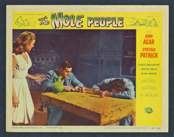 MOLE PEOPLE, THE (1956) 4409 Original Scene Lobby Card (11x14)  Card No. 2  Fine Plus Condition