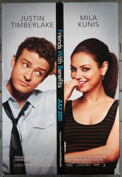 FRIENDS WITH BENEFITS (2011) 29624  Movie Poster  27x40  Very Fine Condtion  Rolled  Justin Timberlake  Mila Kunis Original U.S. One-Sheet Poster (27x40)  Rolled  Very Fine
