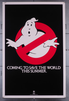 GHOSTBUSTERS (1984) 289  Movie Poster  Original U.S. Advance One-Sheet  Rolled   Bill Murray  Dan Aykroyd  Harold Ramis   Ivan Reitman    Michael C. Gross Original U.S. Advance One-Sheet Poster (27x41)  Rolled  Never Folded  Very Fine Condition