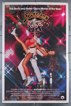 SKATETOWN U.S.A. (1979) 29597 Movie Poster  Scott Baio  Patrick Swaze  Flip Wilson  William A. Levey	 Original U.S. One-Sheet Poster (27x41)  Folded  Very Fine