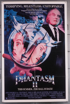 PHANTASM II (1988) 29981  Movie Poster (27x41) Folded  Very Fine  Don Coscarelli Original U.S. One-Sheet Poster (27x41) Folded  Very Fine Condition