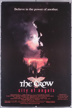 CROW: CITY OF ANGELS, THE (1996) 10226  Movie Poster (27x41) Rolled  Good Condition  Theater Used Original U.S. One-Sheet Poster (27x41) Average Used Condition  Never Folded