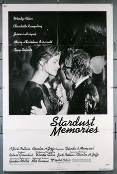 STARDUST MEMORIES (1980) 30806  Movie Poster  Style C One-Sheet (27x41) Woody Allen  Charlotte Rampling Original U.S. One-Sheet Poster (27x41)  Folded in Very Fine Condition