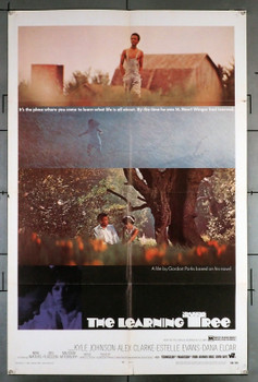 LEARNING TREE, THE (1969) 5710 Movie Poster  Kyle Johnson  Alex Clarke  Estelle Evans  Dana Elcar  Gordon Parks Original U.S. One-Sheet Poster (27x41) Folded  Fine Plus to Very Fine  Theater-Used
