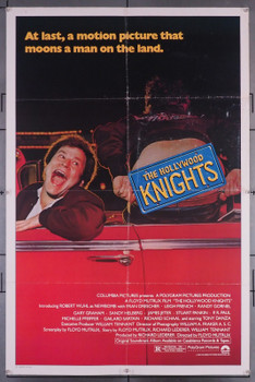 HOLLYWOOD KNIGHTS, THE (1980) 31167 Movie Poster  Robert Wuhl  Tony Danza  Fran Drescher  Michelle Pfeiffer  Gailard Sartain  Floyd Mutrux Original U.S. One-Sheet Poster (27x41) Folded  Fine Plus Condition