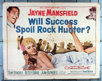 WILL SUCCESS SPOIL ROCK HUNTER? (1957) 3891 Movie Poster Original U.S. Half-Sheet Poster (22x28) Average Used Condition  Very Good