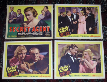 SECRET AGENT (1936) 18944 Movie Posters  Lobby Card Set  Very Fine SECRET AGENT (1936) 18944 Movie Posters  Lobby Card Set  Very Fine
