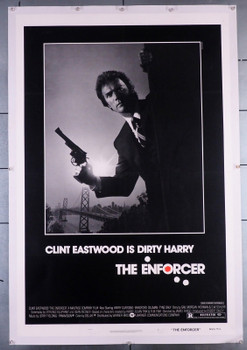ENFORCER,THE (1976) 31925 Movie Poster  Clint Eastwood  Tyne Daly  Harry Guardino  James Fargo	 Original U.S. One-Sheet Poster (27x41) Linen-Backed  Fine Plus Condition