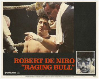RAGING BULL (1980) 30447  Robert DeNiro  Cathy Moriarty  Joe Pesci   Martin Scorsese	 Original 11x14 U.S. Lobby Cards  Seven Individual Cards