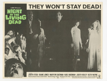 NIGHT OF THE LIVING DEAD (1968) 29963  Movie Poster  U.S. Scene Lobby Card  George Romero Horror Classic Original U.S. Scene Lobby Card  Very Good Plus