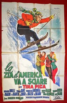 ZIA D'AMERICA VA A SCIARE, LA (1958) 31594 (THE AUNT FROM AMERICA GOES SKIING)   Anselmo Ballester