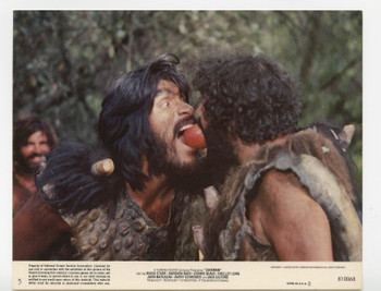 CAVEMAN (1981) 31966  Movie Poster  8x10 Color Lithograph of John Matuszak and Miguel Angel Fuentes