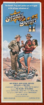 SMOKEY AND THE BANDIT II (1980) 31468 Movie Poster	 Original U.S. Insert Poster (14x36)  Fair Condition Only
