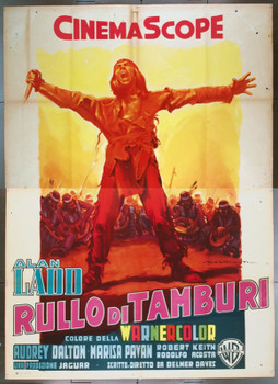 Drum Beat (1954) Original Movie Poster