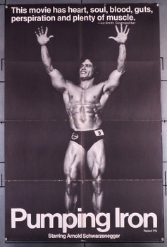 Pumping Iron (1977) Original Movie Poster