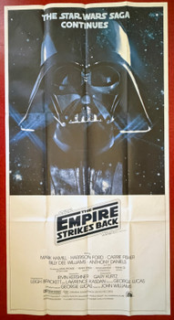 The Star Wars: Episode V - Empire Strikes Back (1980) Original Movie Poster