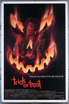 Trick Or Treat (1986) Original Movie Poster