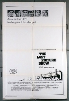 Original Last Picture Show, The (1971) movie poster in VF