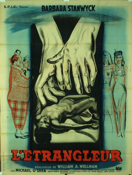 LADY OF BURLESQUE (1943) 5140 Original French One Panel Poster (47x63).  Stone Lithograph. Folded. Very Fine Condition.