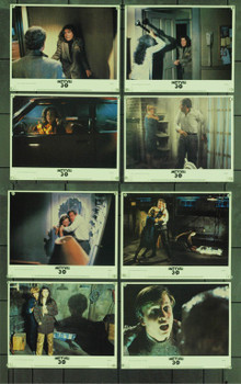 AMITYVILLE 3-D (1983) 10042 Original Orion Pictures Complete Set of Eight Lobby Cards (11x14). Very Fine Plus.