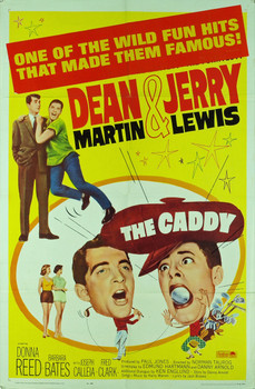 CADDY, THE (1953) 11454 Original Paramount Pictures 1964 Re-release One Sheet Poster (27x41). Folded. Very Fine.