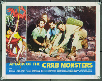 ATTACK OF THE CRAB MONSTERS (1957) 12764 Original Allied Artists Scene Lobby Card (11x14). Fine Condition.