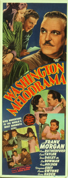 WASHINGTON MELODRAMA (1941) 20296 Original MGM Insert Poster (14x36).  Folded.  Very fine condition.