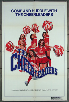 CHEERLEADERS, THE (1973) 20536 Movie Poster (27x41) Folded  Advance One-Sheet  Paul Glicker THE CHEERLEADERS (1973) U.S. Advance One sheet poster.