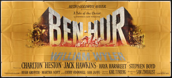 BEN-HUR (1959) 20580 Original MGM Twenty Four Sheet Poster (9ft x 20ft). Unused. Very Fine Condition.