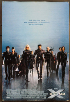 X2 (2003) 20741 Original 20th Century-Fox Style D One Sheet Poster (27x40). Rolled. Very Fine.