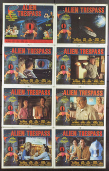 ALIEN TRESPASS (2009) 21283 Original Roadside Attractions Complete Set of Eight Lobby Cards (11x14). Near Mint.
