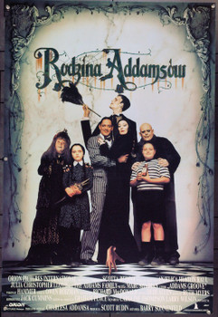 ADDAMS FAMILY, THE (1991) 22051 Original Polish Poster (27x39). Very Fine.