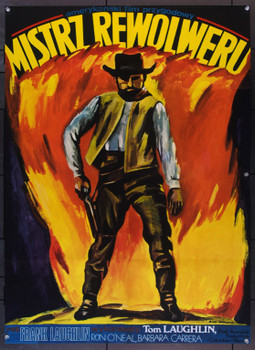 MASTER GUNFIGHTER, THE (1975) 22696 Original Polish Poster (27x31).  Maria Ihnatowicz Artwork.  Folded.  Very Fine.